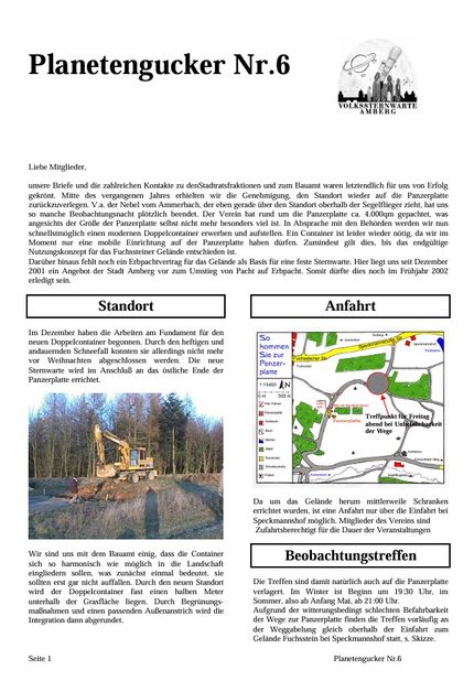Ausgabe6 "Der Planetengucker"