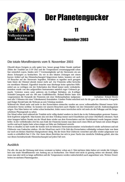 Ausgabe11 "Der Planetengucker"