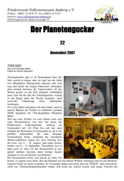 Ausgabe22 "Der Planetengucker"