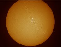 2012-04 Sonne vor dem Aktivit&auml;tsmaximum