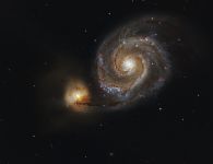 M51 Whirlpool-Galaxie ULT