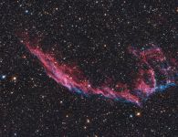 Supernova&uuml;berrest Veil-Nebel NGC 6992