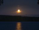 Vollmond &uuml;ber Er&auml;j&auml;rvi Finnland