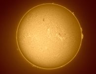 Sonne in H-alpha am 9.3.2024